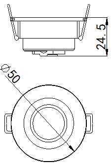 SLCG-C006-2 LED Cabinet Light