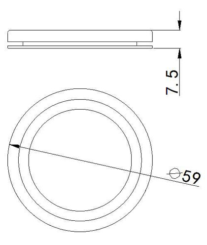 SLCG-A003-1 LED Cabinet Light