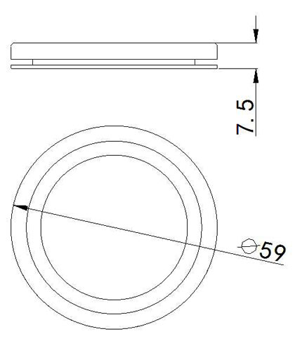 SLCG-A003-1 LED Cabinet Light