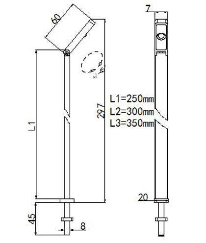 SLCG-CG13-C LED Cabinet Light