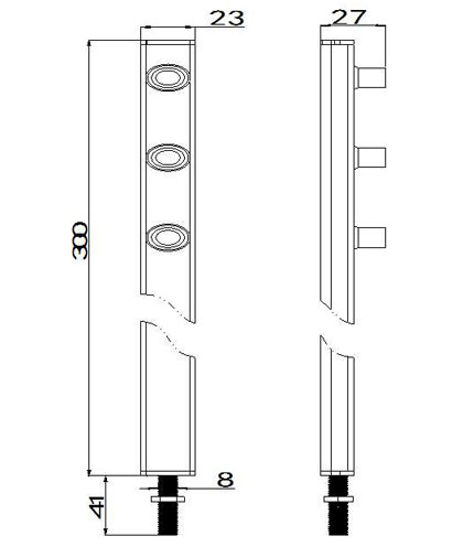 SLCG-CG15-B LED Cabinet Light