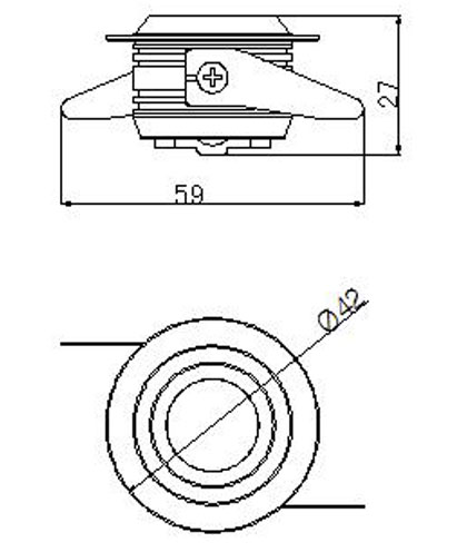 SLCG-F002 LED Cabinet Light