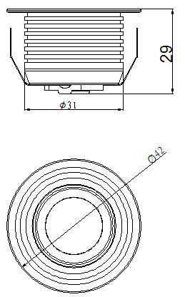 SLCG-F006 LED Cabinet Light