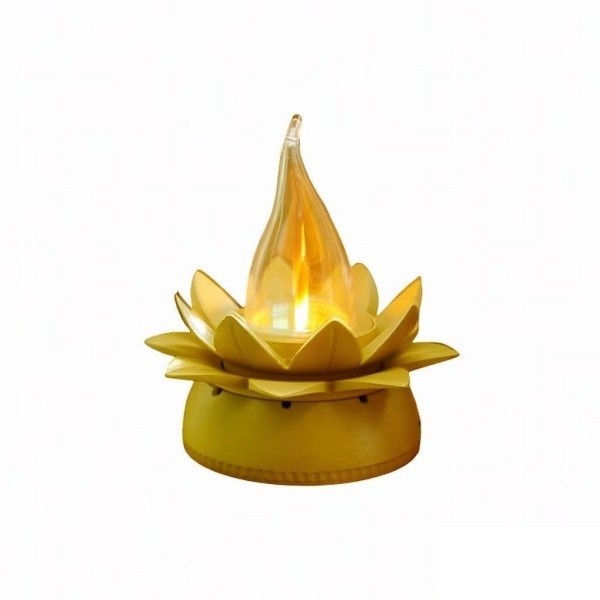 Rechargeable lotus lamp